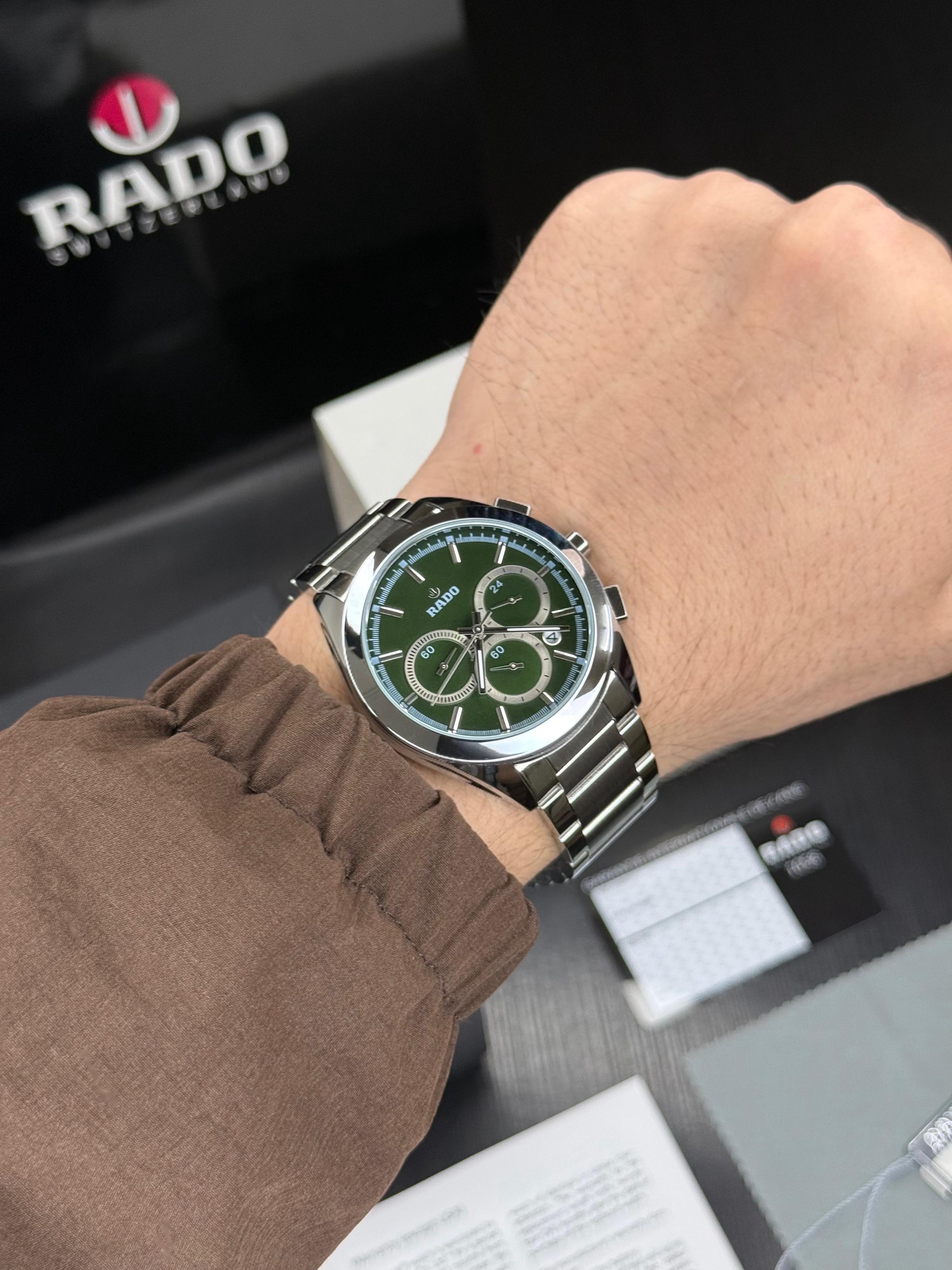 Rado Hyper Crome Chronograph Watch